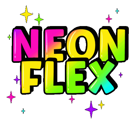 Rainbow Flexing Sticker