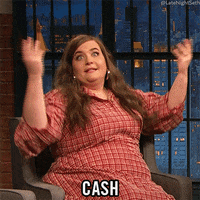 Aidy Bryant Lol GIF by Late Night with Seth Meyers