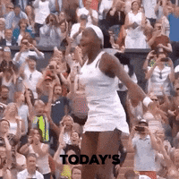 Excited Big Day GIF by Tennis Channel