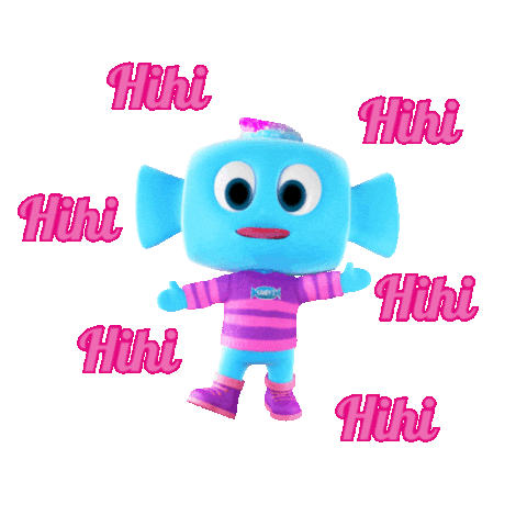 Hihi Giggles Sticker by Kandyz