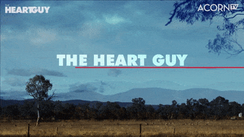 Australian Tv Heart Guy GIF by Acorn TV