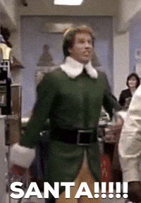 Buddy The Elf Excited Gif
