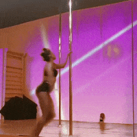 Power Fly GIF by Foxy Fitness and Pole