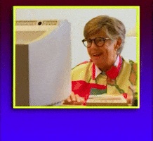No Thank You 90S GIF by Offline Granny!