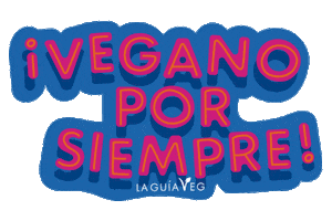 Vegan Sticker by La Guia Veg