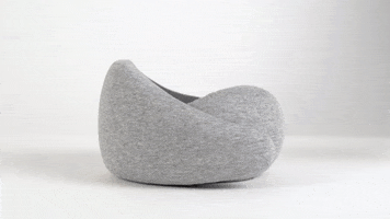 ostrichpillow comfort pillow ergonomic ostrichpillow GIF