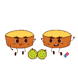 Cake Love Sticker by Domino's Pizza Malaysia