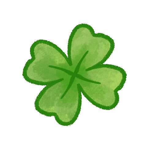 Green Leaf Plant Sticker