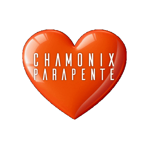 Coeur Love Sticker by ChamonixParapente