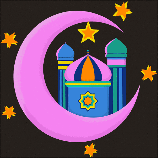 Stars Ramadan GIF by Ghazaraza