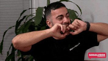 Excited Stress GIF by Gogglebox Australia