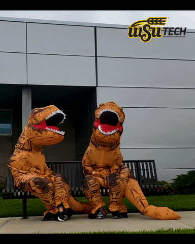 Dino Ict GIF by WSU Tech