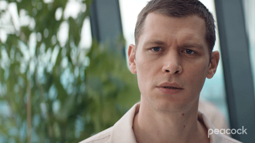 Joseph Morgan Blink GIF by PeacockTV - Find & Share on GIPHY