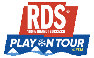 Rds Play On Tour Sticker by RDS 100% Grandi Successi