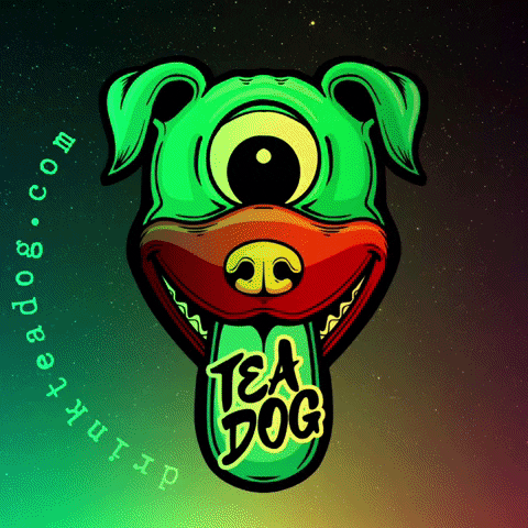 Tea Dog GIF