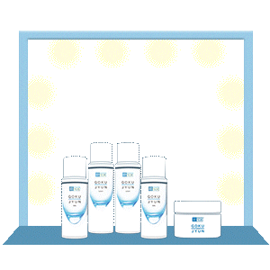 Hadalabo Sticker by mentholatum_korea