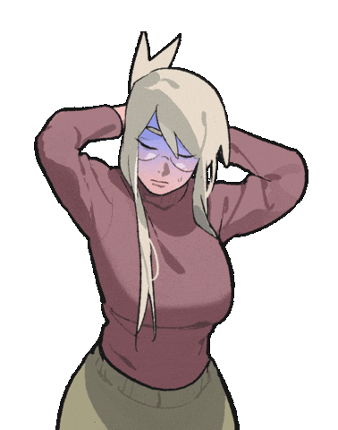 Anime Girl Sticker