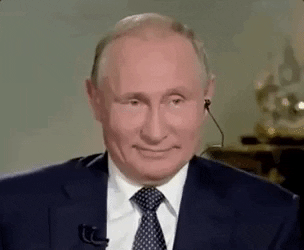 Image result for putin laughing gif
