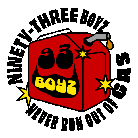 93 Boyz Sticker