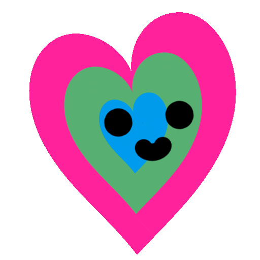 Love Is Love Heart Sticker