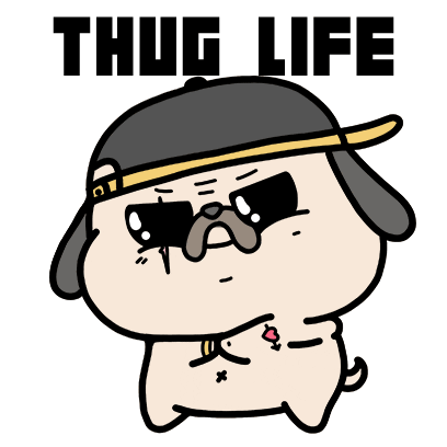 Thug Life Dog Sticker for iOS & Android | GIPHY Thug Life Dog Sticker for iOS & Android | GIPHY