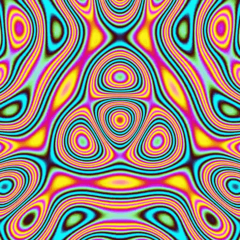 loop technicolor GIF by xodnnhm