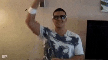 Jersey Shore Fist Pump GIF by Jersey Shore Family Vacation
