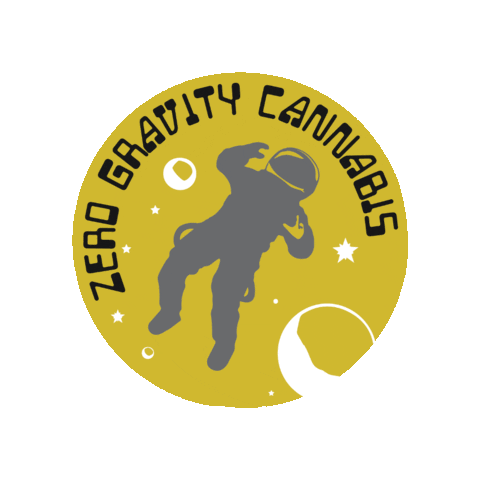 Zero Gravity Cannabis Sticker