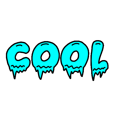Chilling Cold Blooded Sticker by herbertonic