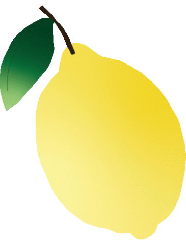 Fruit Lemon Sticker