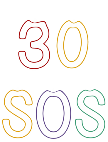 30Th Caoimhe Sticker