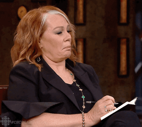 Dragons' Den Writing GIF by CBC - Find & Share on GIPHY