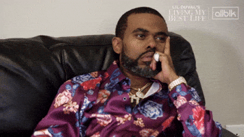 Not Listening Over It GIF by ALLBLK Not Listening Over It GIF by ALLBLK
