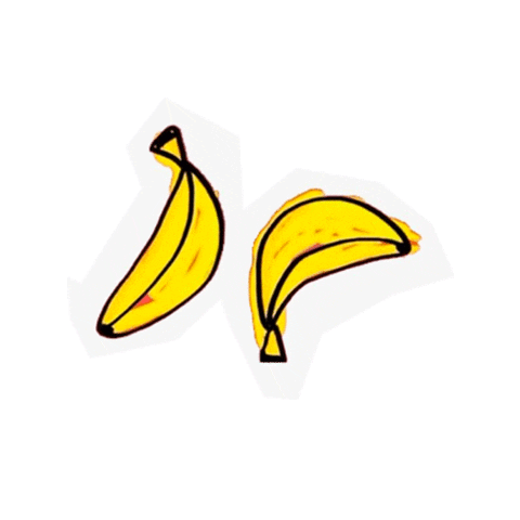 Banana Sticker by Maduu