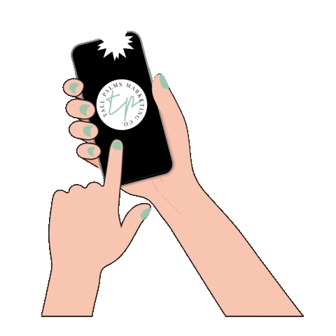 Social Media Marketing Sticker by Tall Palms Co