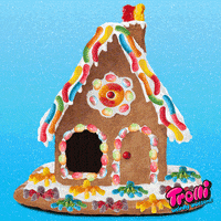 gingerbread house candy GIF by Trolli