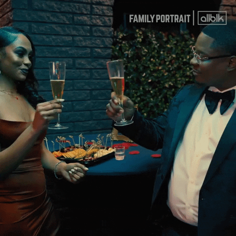 Family Portrait Cheers GIF by ALLBLK