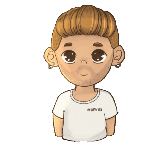 Happy Say Hi Sticker