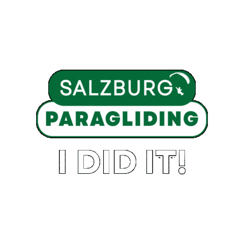 Salzburg Paragliding Sticker