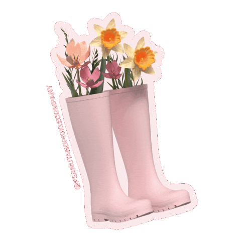 Cruelty Free Flowers Sticker by Peanut and Pickle