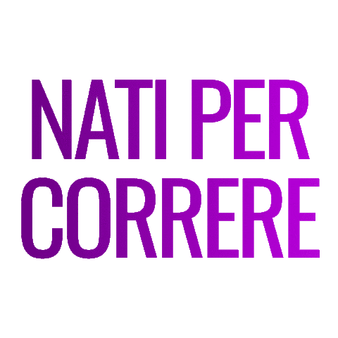 Runner Running Sticker by Correre Naturale