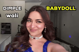 Saree Smile GIF