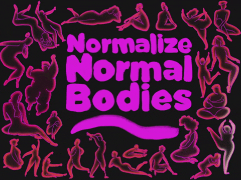 body neutrality Normalize Body Type GIF