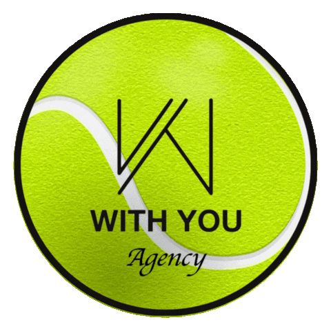 Tennis Sticker by With You Agency