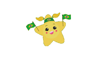 Futebol Brazil Sticker