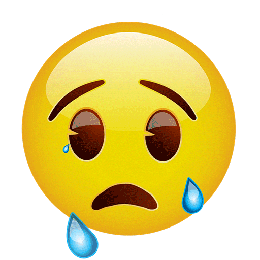 Sad Emoji Sticker by emoji® - The Iconic Brand for iOS & Android | GIPHY