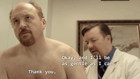 ill be as gentle as i can louis ck GIF