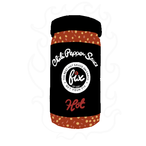 Chili Pepper Sticker by Fix Hot Sauce