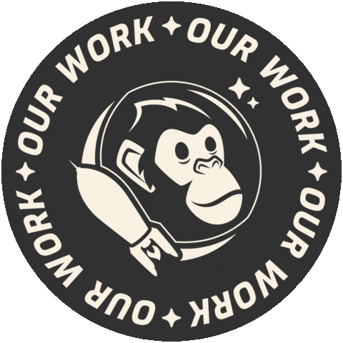 Creative Agency Our Work Sticker by Rocket Chimp Marketing & Creative