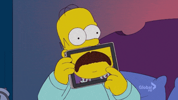 homer simpson apple GIF